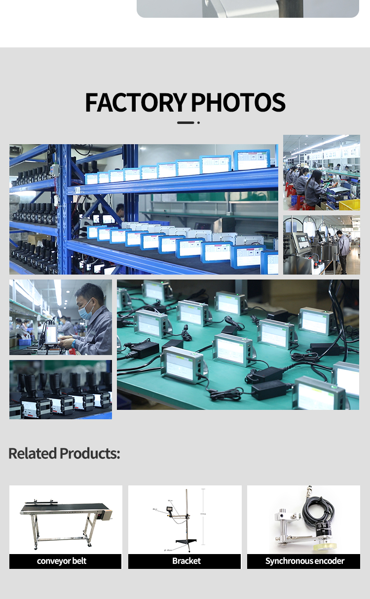 Kelier - Kelier Automatic tij 25 Inkjet Printer Metal Plastic production line Expiry Date TIJ Printing Machine Online Inkjet Printer 17