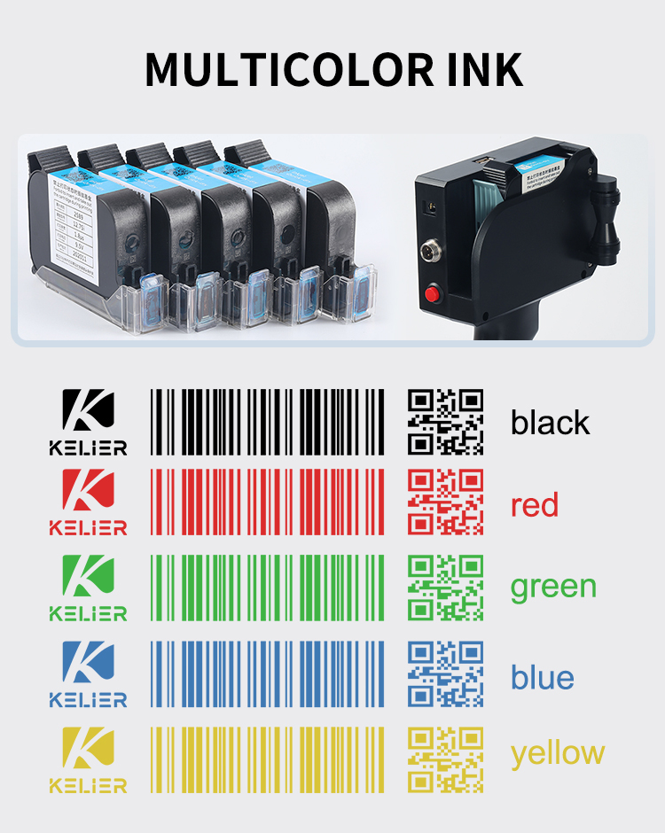 Kelier - batch number machine for board carton stone pipe cable metal plastic batch printer for food Board Non-standard customization 12
