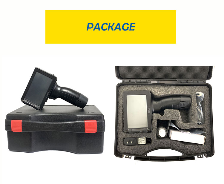 Kelier - kelier 2022 new hand held inkjet marker bar code label tij printer Handheld Inkjet Printer 12