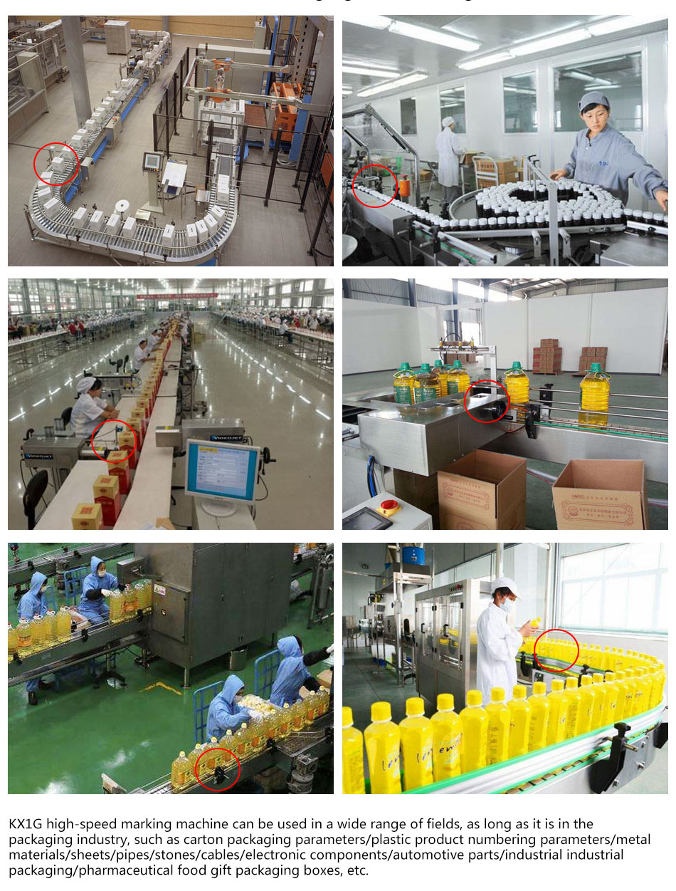 Kelier - Kelier tij 76.2mm print height coding machine inkjet printer for expiry date plastic bag Non-standard customization 14