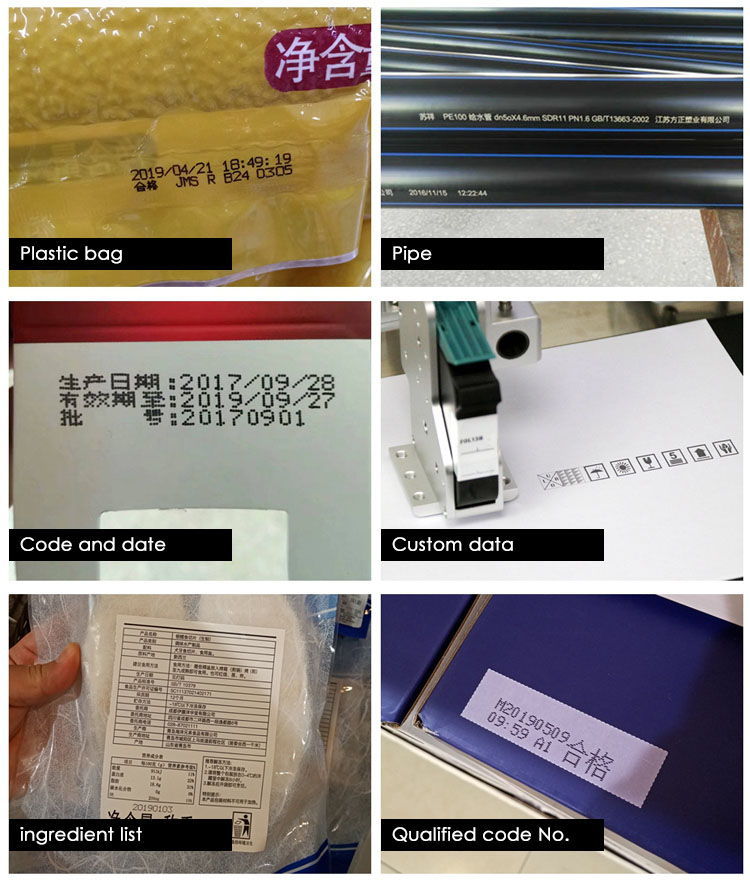 Kelier - Kelier tij 76.2mm print height coding machine inkjet printer for expiry date plastic bag Non-standard customization 15