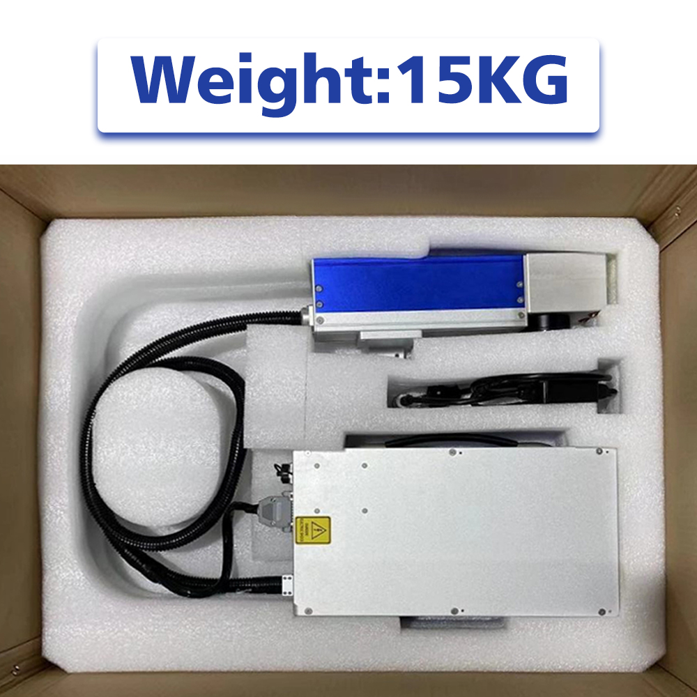 Kelier - carton coder bar code label printer bottle expiry date printing machine Fiber laser marking machine 17