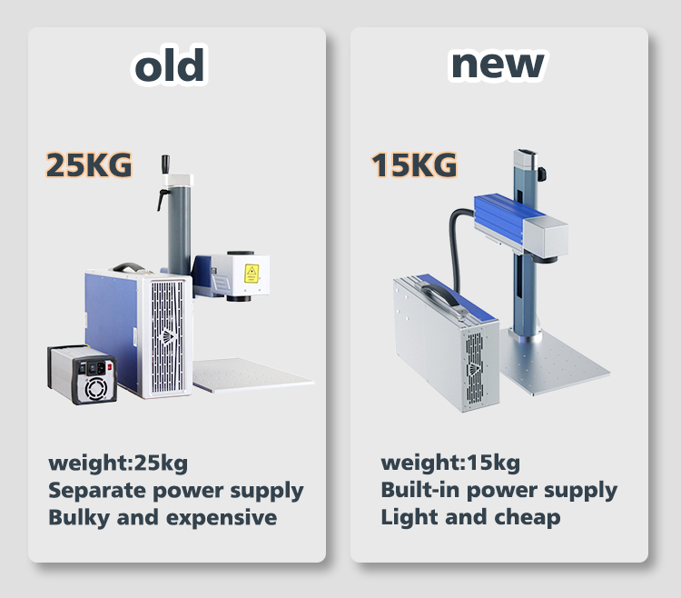 Kelier - 50w Jewelry silver gold brass cutting fiber laser marking machine in Middle East Fiber laser marking machine 9