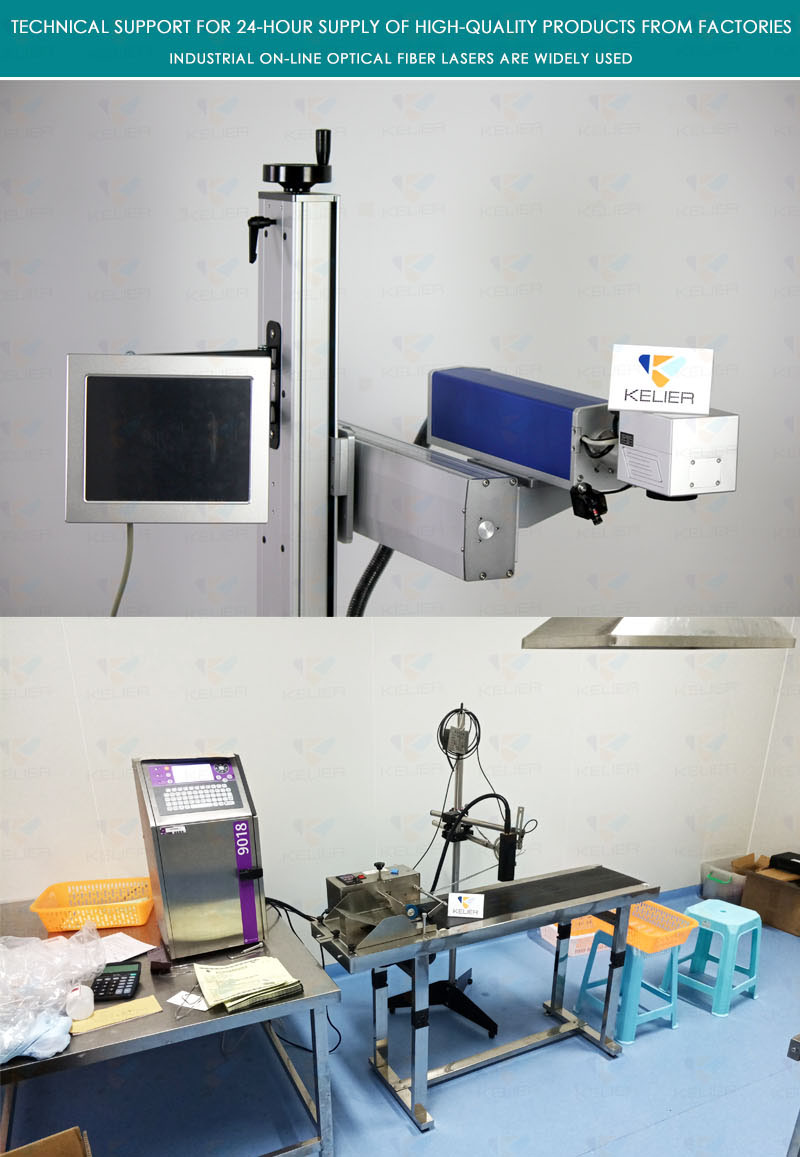 Fly Metal 20w 30w 50w Fiber Laser Marking Machine Air Cooling online laser