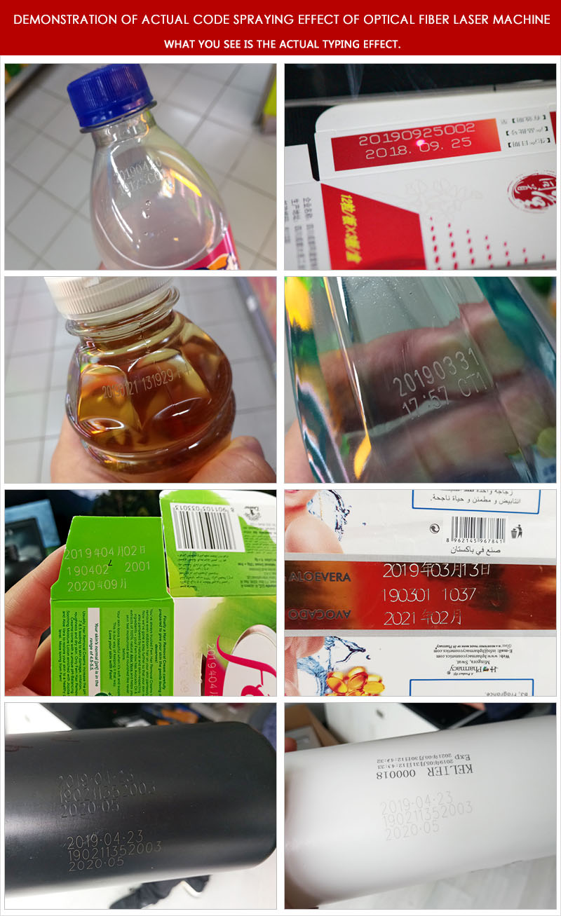 Fly Metal 20w 30w 50w Fiber Laser Marking Machine Air Cooling online laser