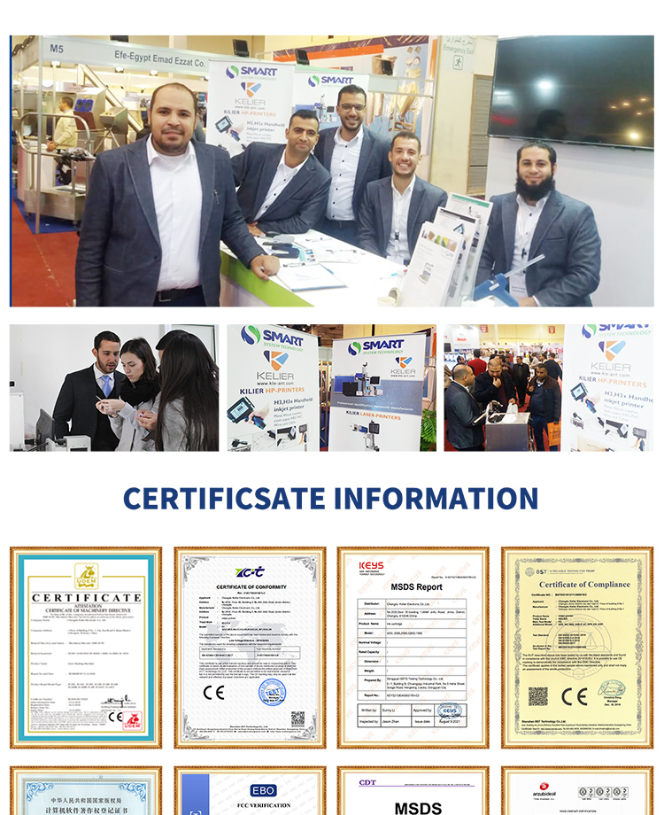 Kelier - kelier new Split Desk Portable Type 20w 30w 50w Fiber CO2 Laser Marking Machine CO2 laser marking machine 16