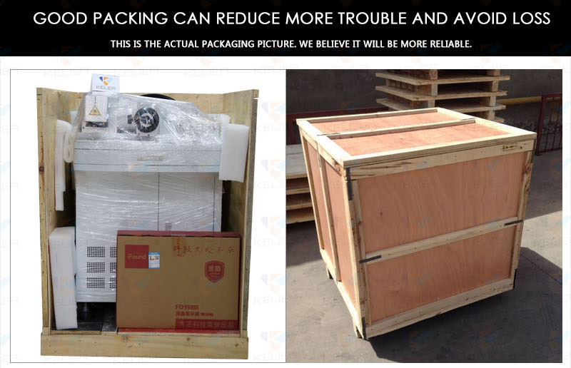 CO2 laser marking machine  For plastic wood and other materials Automatic batch expiry date printing machine kelier 17