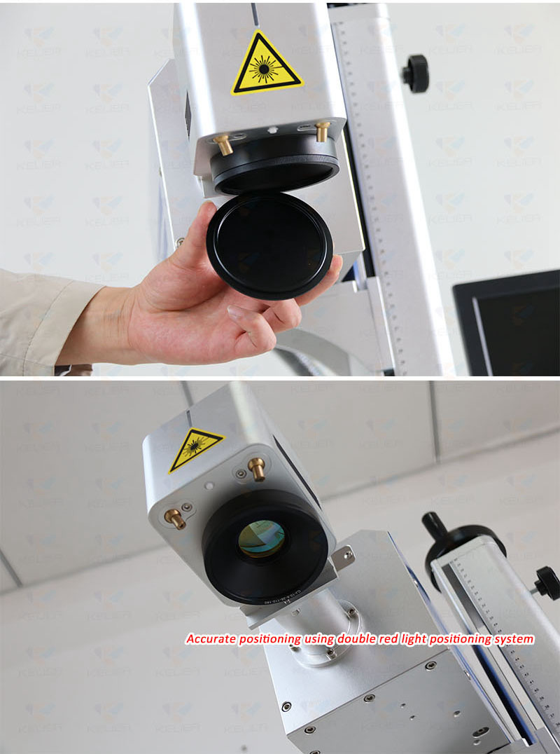 Fiber laser marking machine co2 tube source FC2030G-3