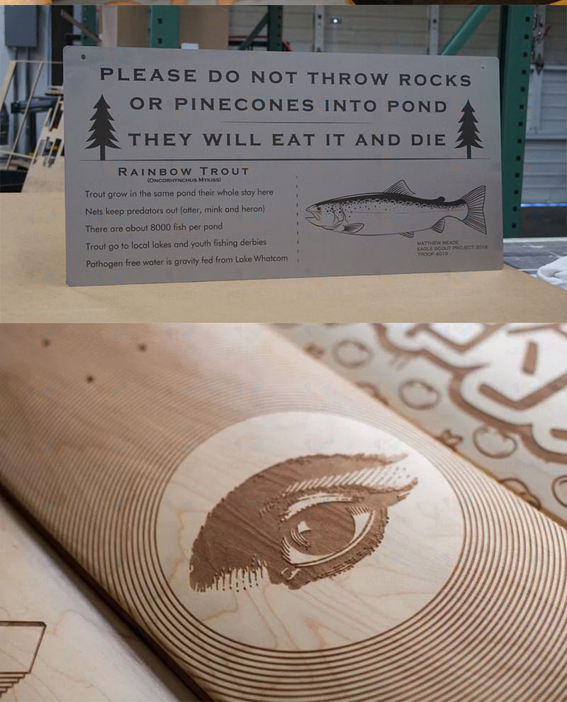 Fiber laser marking machine co2 tube source FC2030G-3