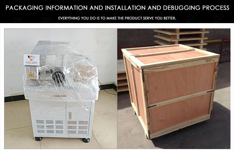 Co2 Laser Marking Engraving Machine For Leather / Plastic KELIER FC2030G-2