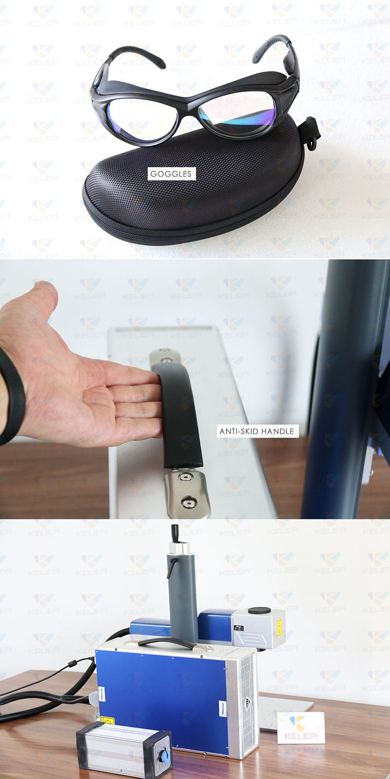 fiber laser marking machine with rotary metal photo printing machine qr code laser printer