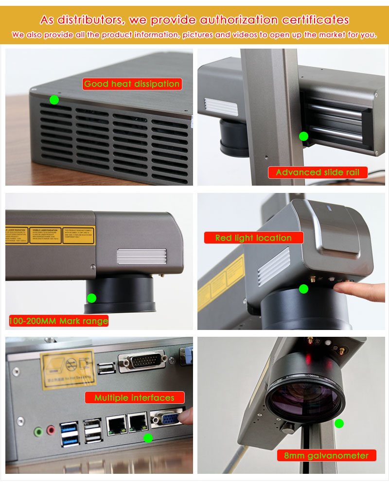 Ring jewelry laser marking machine Metal Coding Date Laser