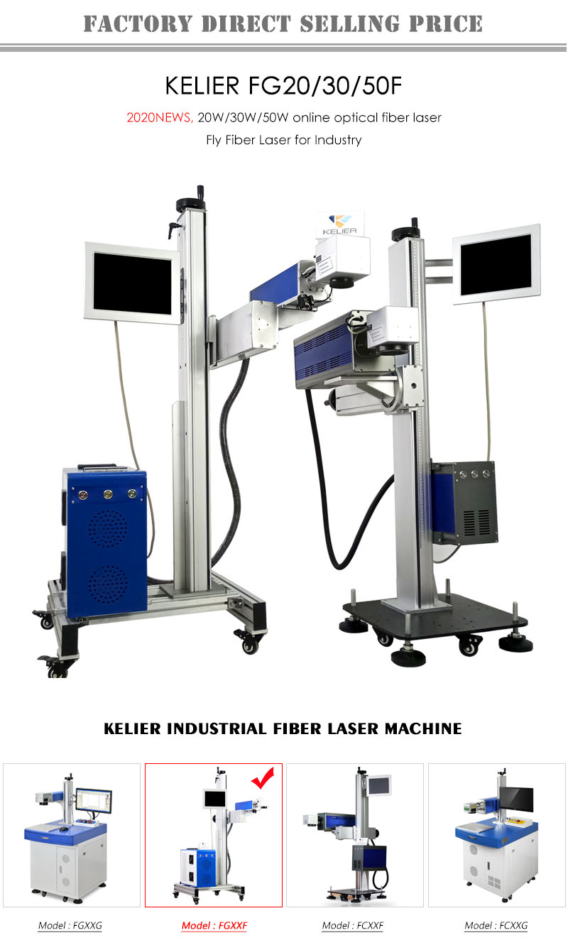 Portable laser wire marking machine parts made in china for plastic