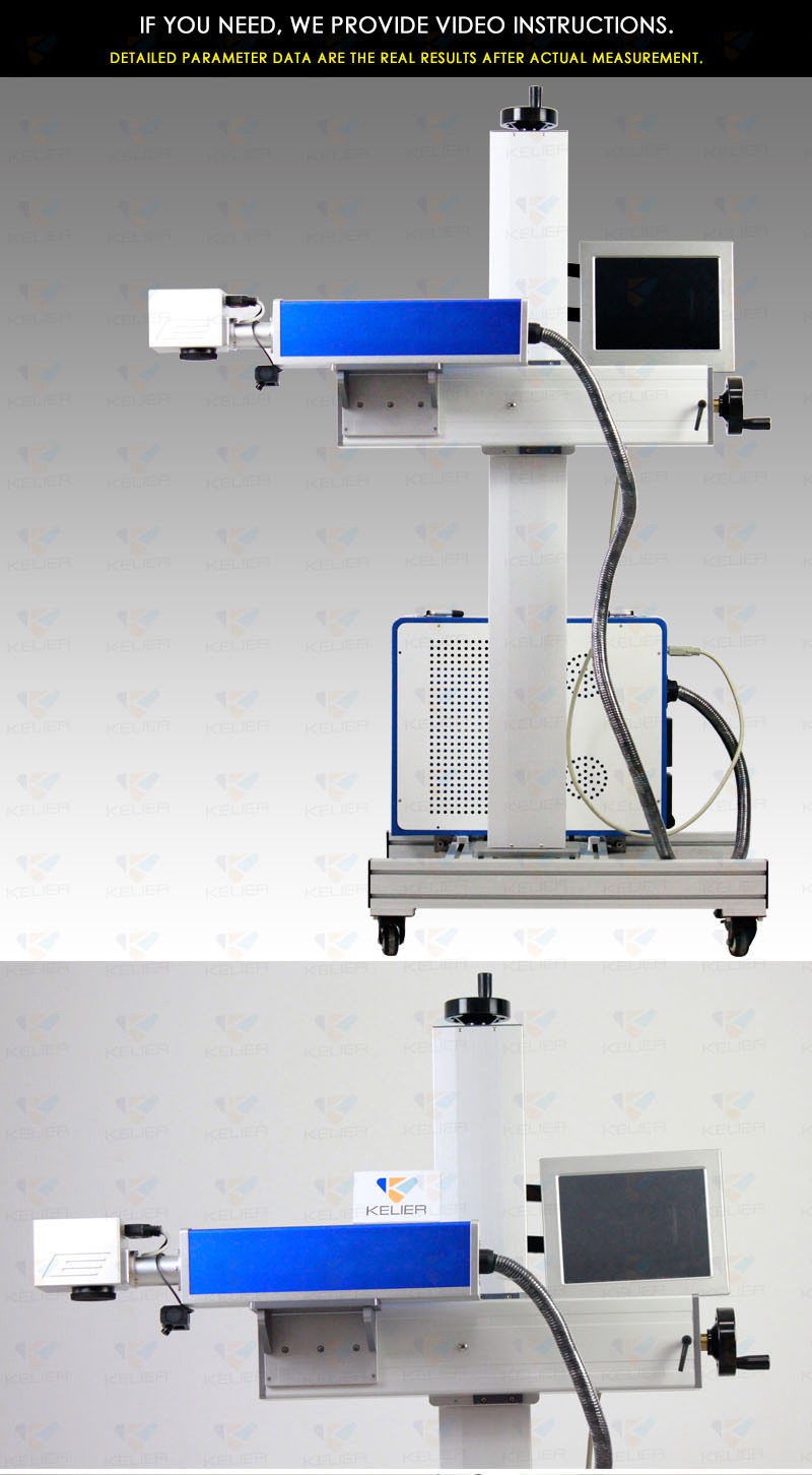 Portable laser wire marking machine parts made in china for plastic