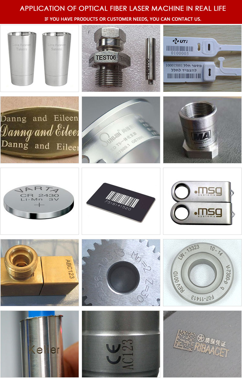 Portable laser wire marking machine parts made in china for plastic