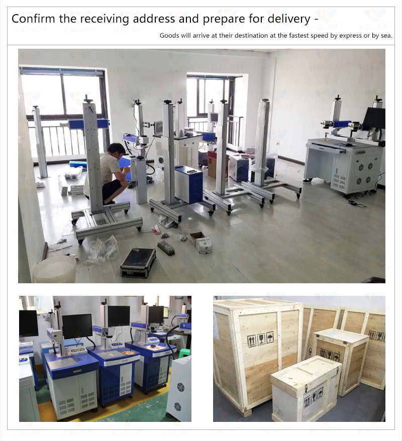 Portable laser wire marking machine parts made in china for plastic