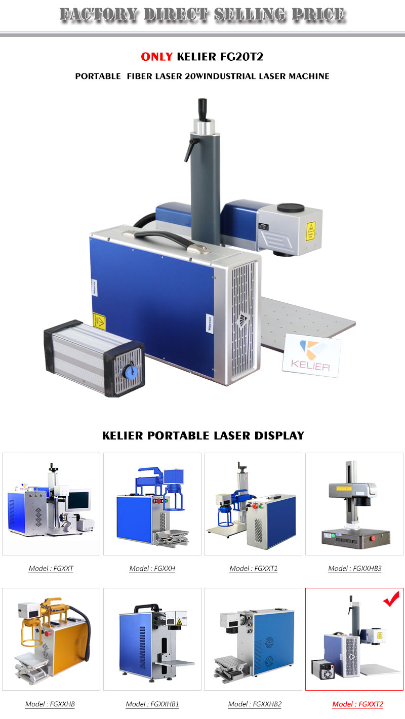 fiber laser marking machine with rotary metal photo printing machine qr code laser printer