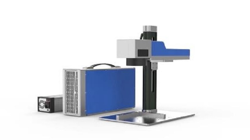 laser marking machine Small Portable Fiber Laser Marking Machine For metal logo date serial number printing kelier 18