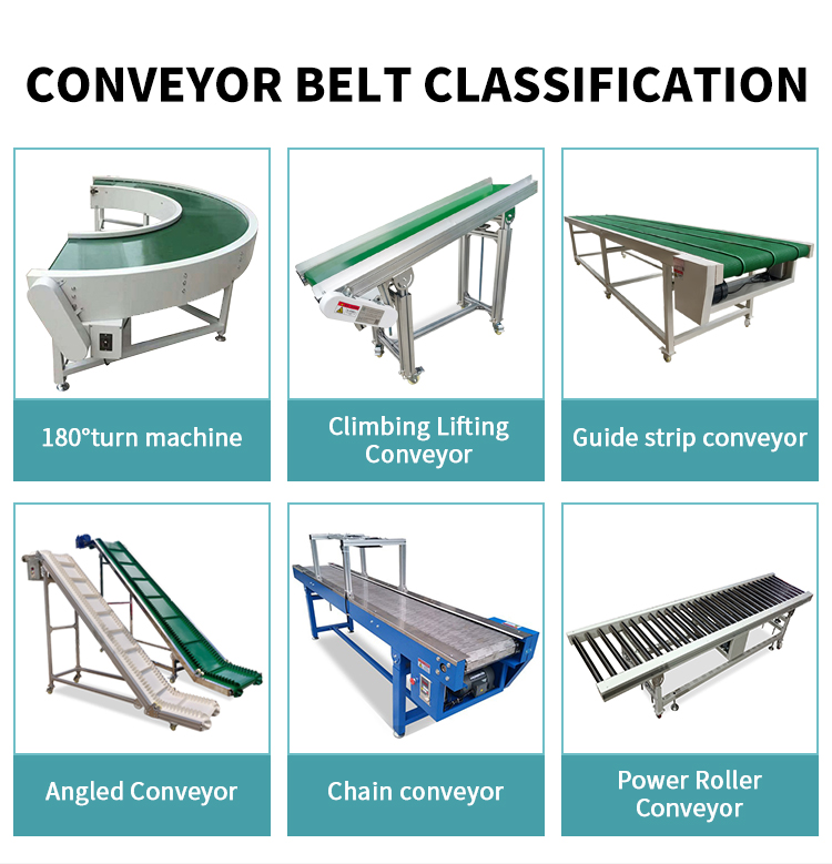 Kelier - kelier Food conveyor belt logistics sorting line express conveyor assembly line belt turning machine climbing conveyor Conveyor belt 9