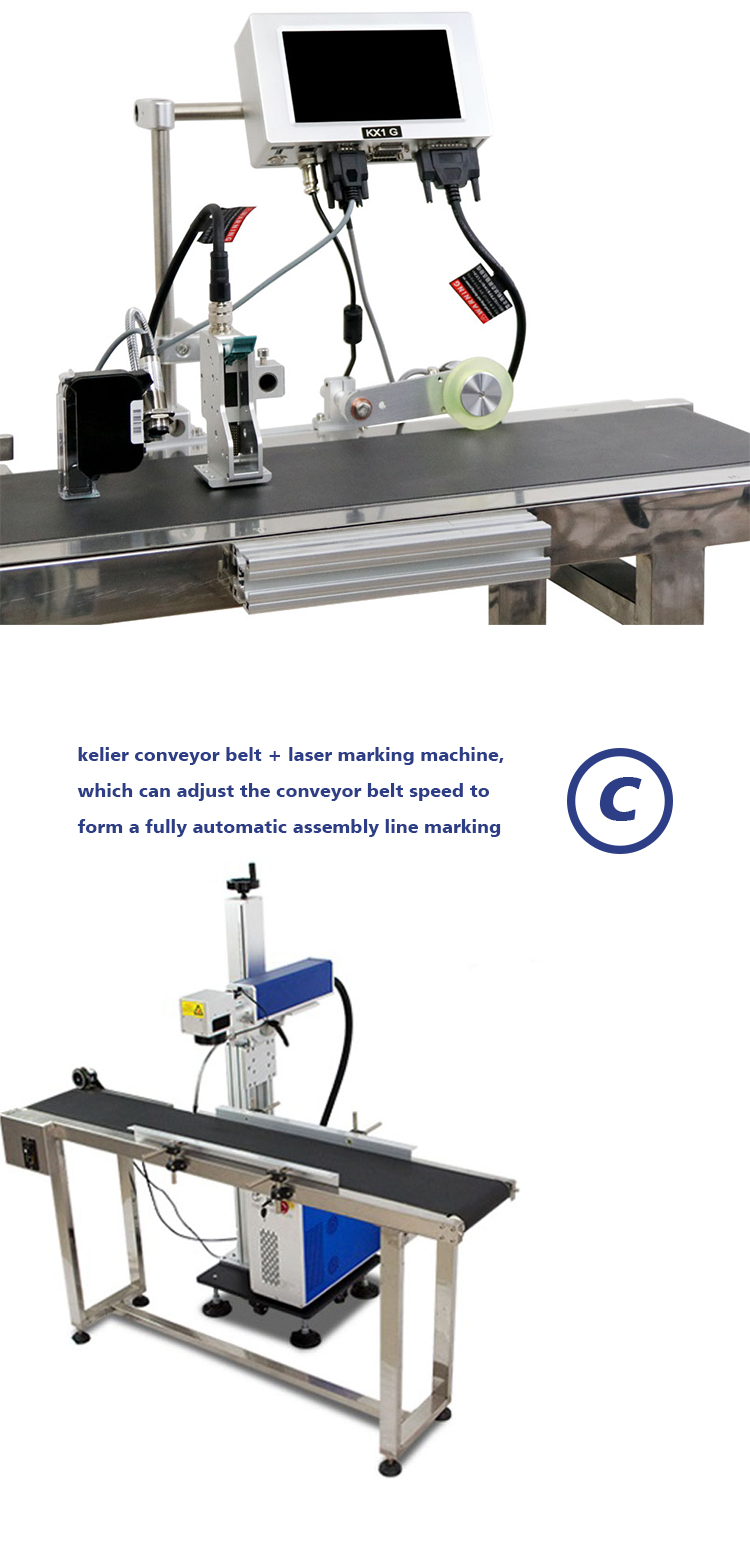 Kelier - KELIER 2021 new Cheap Custom Conveyor belt for handheld and online inkjet printer Conveyor belt 11