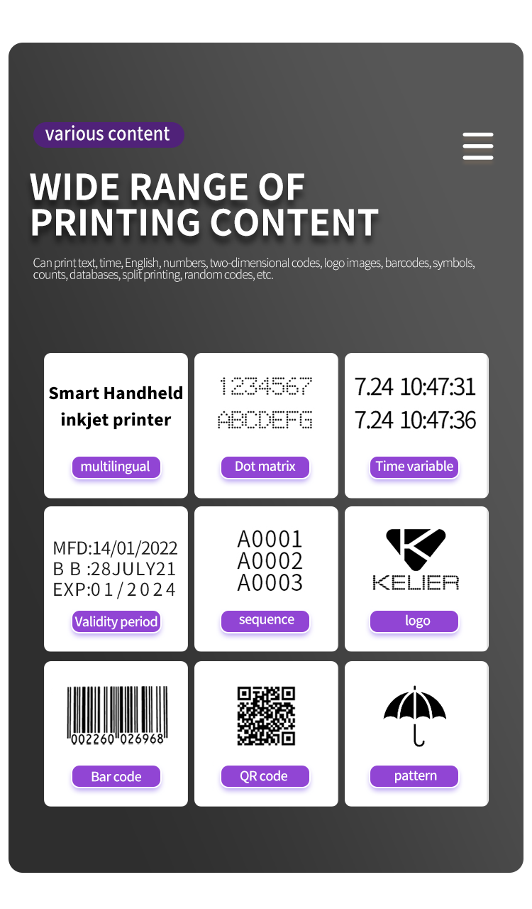 Kelier - KELIER 2022news auto coding machine Non-standard customization 10