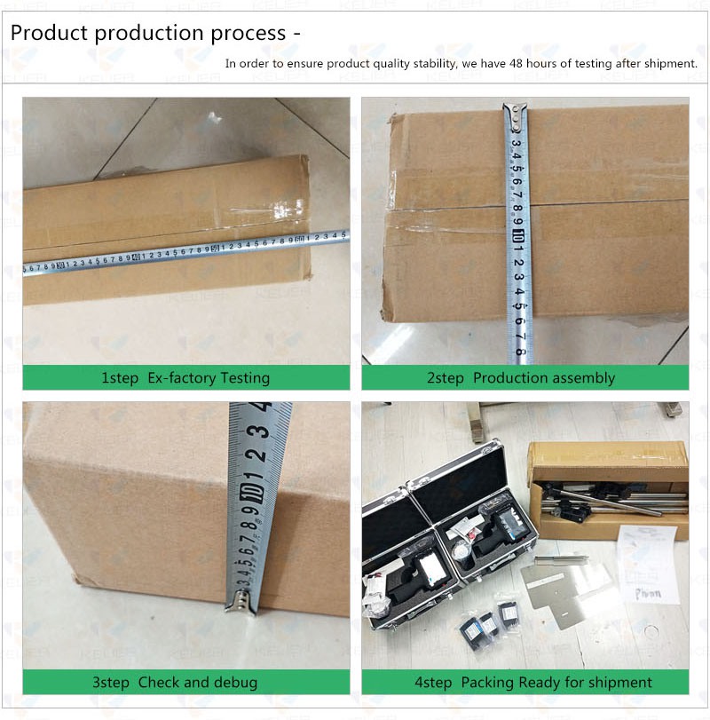 2020news Assembly line support stand  for handheld injket printer and online inkjet printer