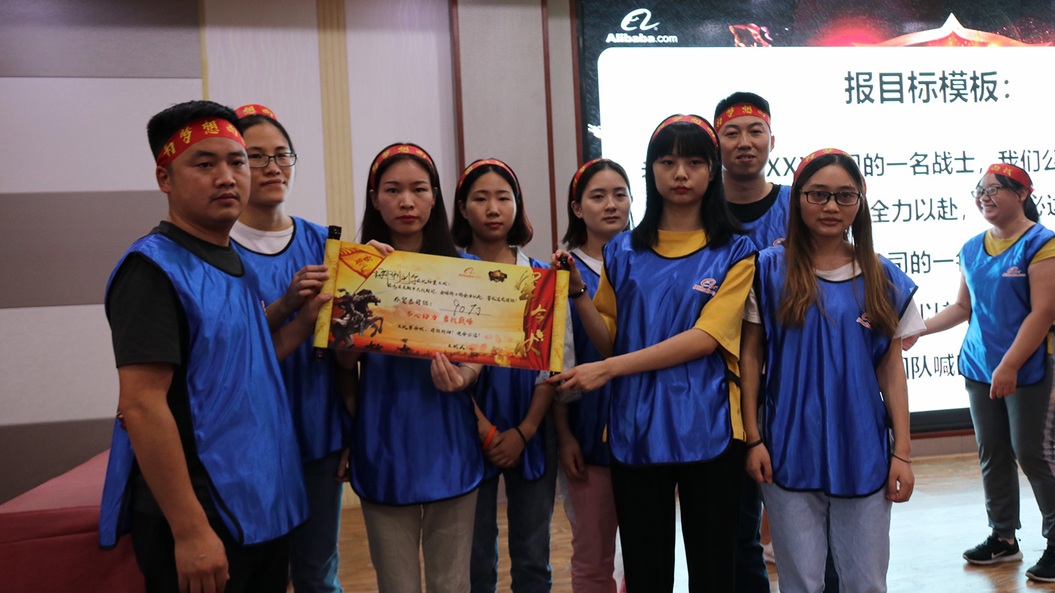 Celebrating the opening of the March Trade Festival 3