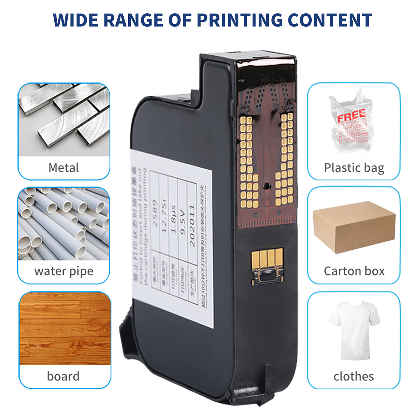 Best Water Solvent TIJ 2.5 Original Ink Cartridges for Thermal Inkjet Printer Ink Cartridge Supplier - Kelier 9