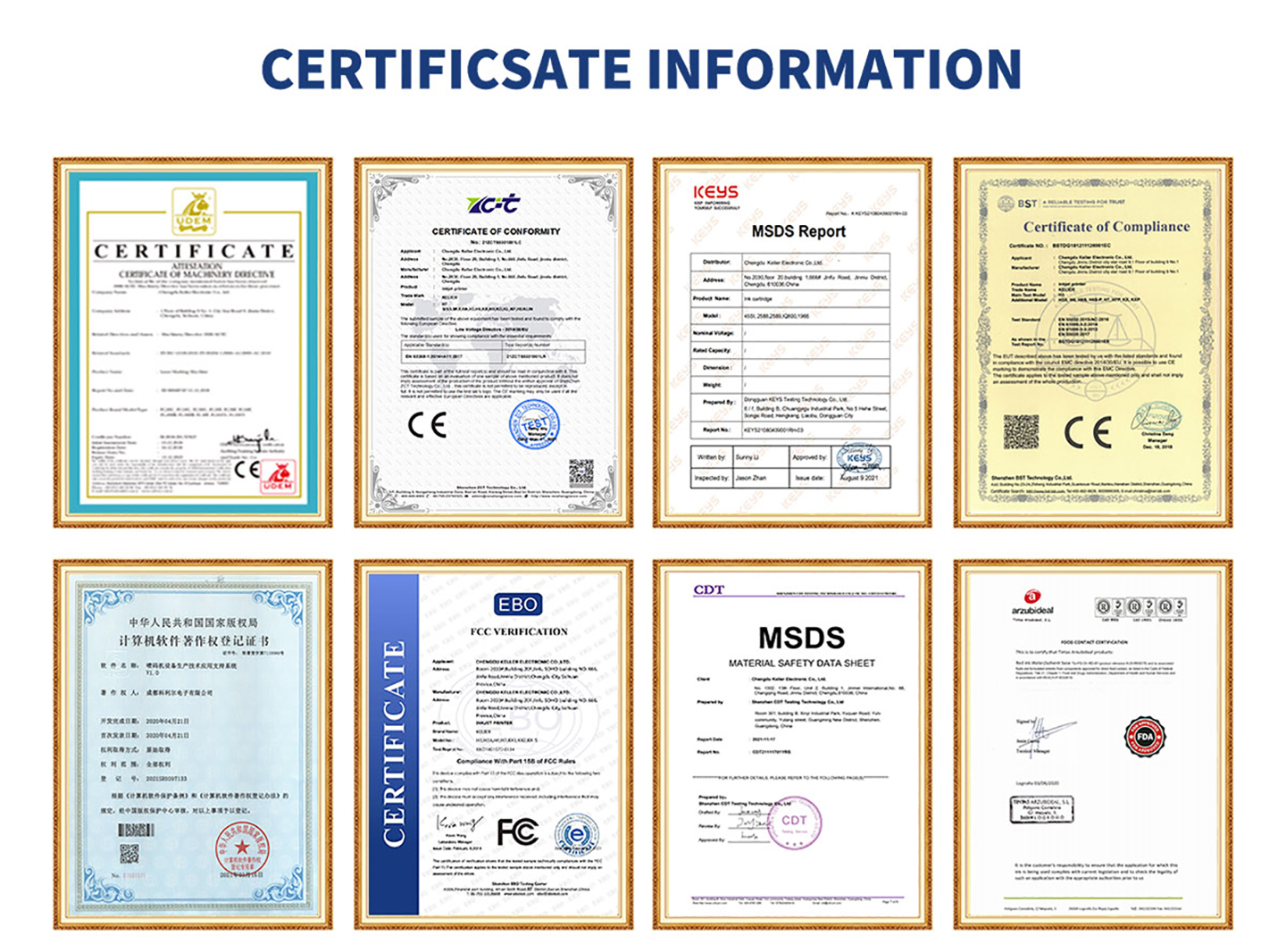 Best Water Solvent TIJ 2.5 Original Ink Cartridges for Thermal Inkjet Printer Ink Cartridge Supplier - Kelier 17