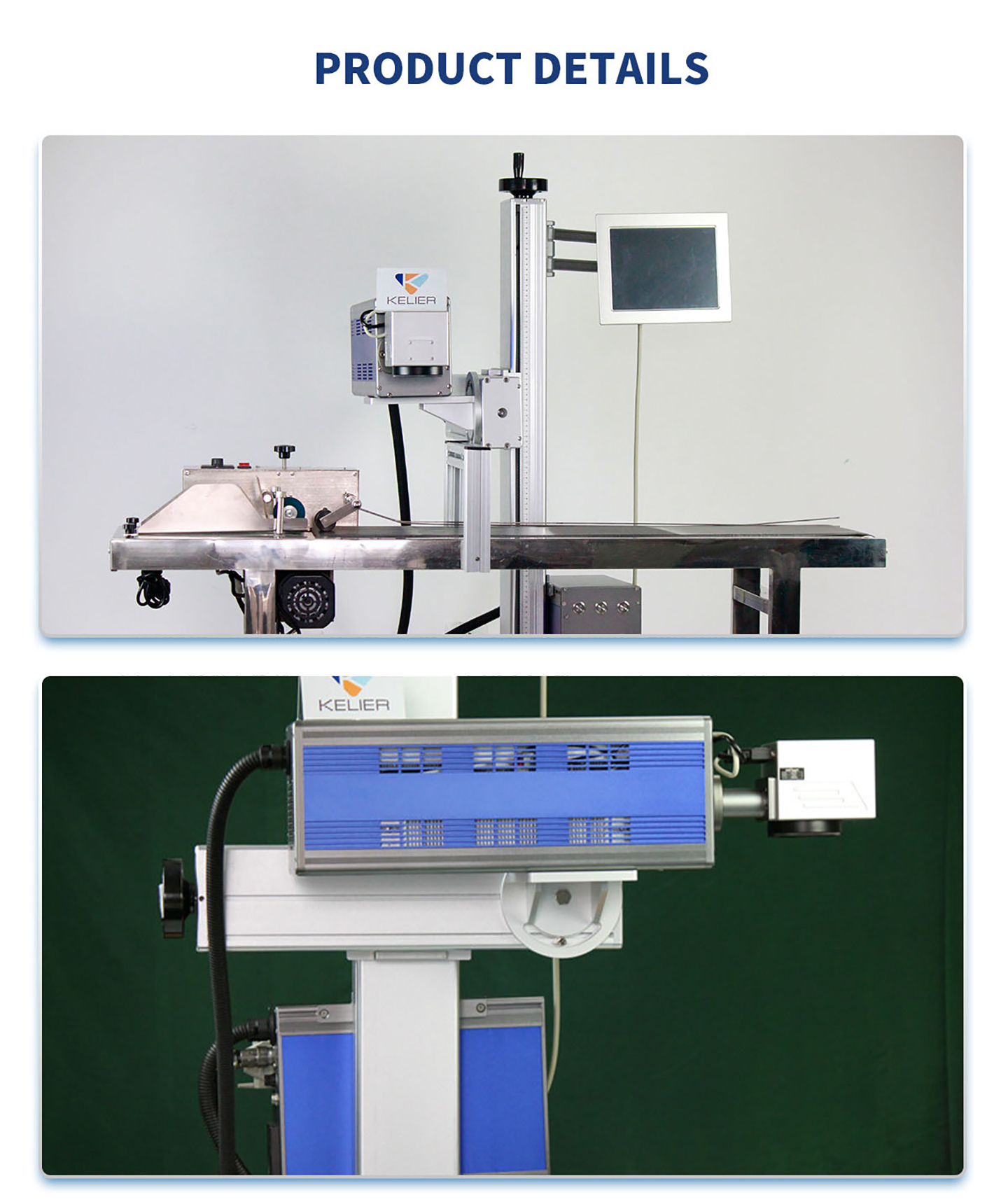 Best PET Bottle Laser Coding Machine Co2 Laser Marking Printer Co2 Laser Marking Machine - Kelier 13