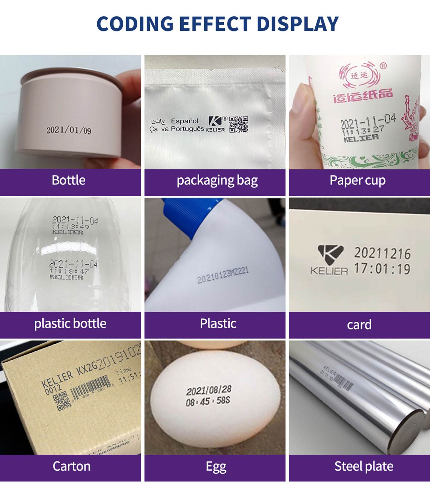 Best Automatic Online Inkjet Printer Batch Tij Inkjet Coding Machine KX2G Company - Kelier 9