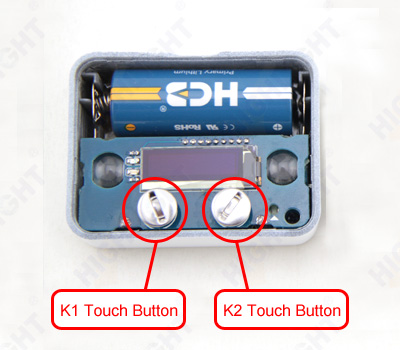 قم بتسليط الضوء على عداد شعاع الأشعة تحت الحمراء HPC015C 4