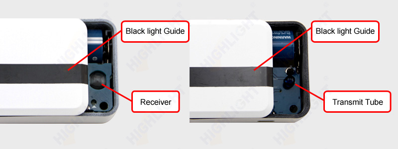 قم بتسليط الضوء على عداد شعاع الأشعة تحت الحمراء HPC015C 6