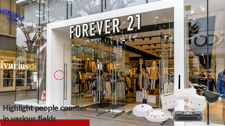 infrared people counting Destaque o sistema infravermelho de contagem de pessoas HPC005 9