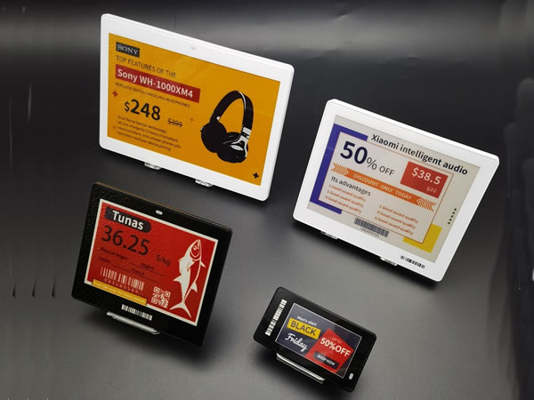 Выделите 7,3-дюймовый электронный полочный дисплей для супермаркета 6