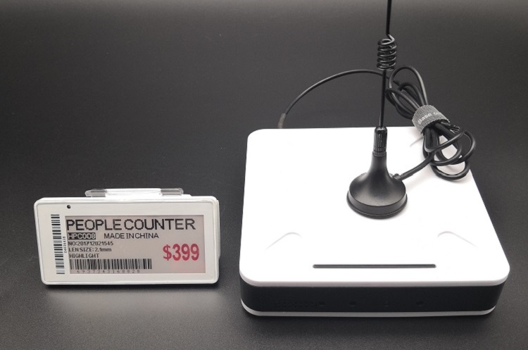 E ink price tag Markeer de displayprijs van een winkelketen van 2,9 inch E-inktplanktag 2