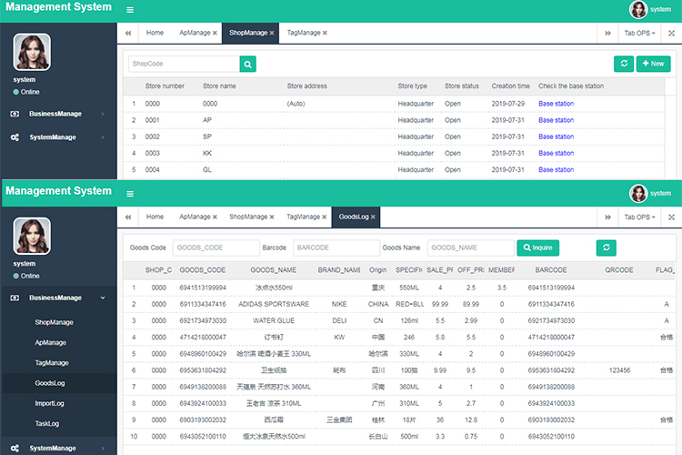price tag Destaque display de prateleira de transmissão sem fio de loja de 4,2 polegadas e etiqueta de preço de tinta 8