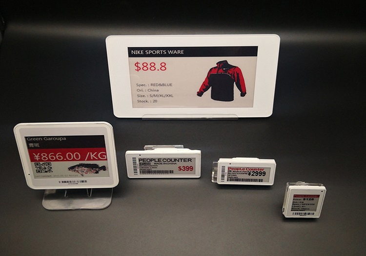 esl label Highlight 1,54-Zoll-Supermarkt-Display-Regaletiketten elektronisches Preisschild 9