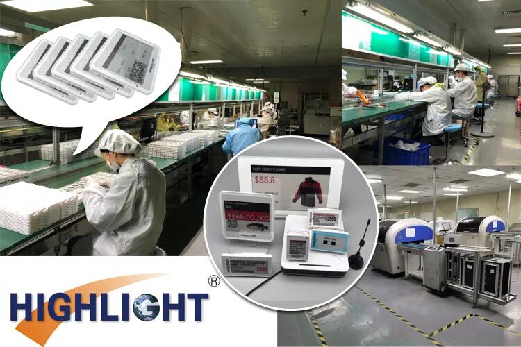 Highlight digital price tag demo kit for testing 7