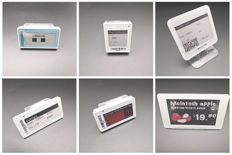 Highlight digital price tag demo kit for testing 8