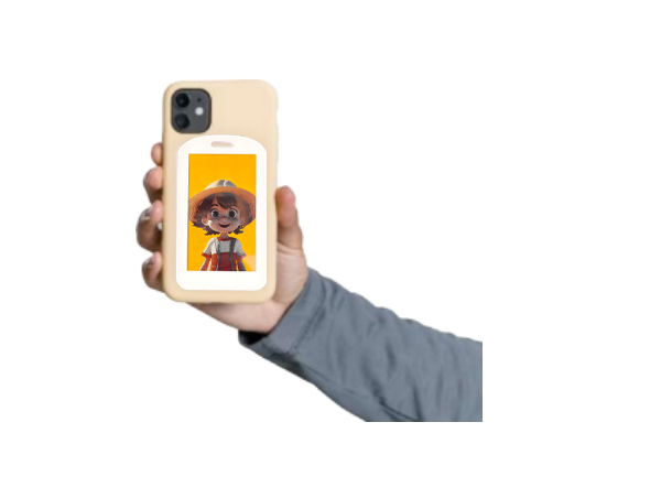 Markeer de digitale ESL NFC-werkbadge met naamplaatje 6