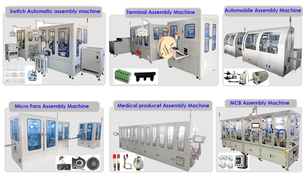Full Automatic Assembly Machine for Italian Type Socket Production Line Full Automatic Assembly Machine for Italian Type Socket Production Line