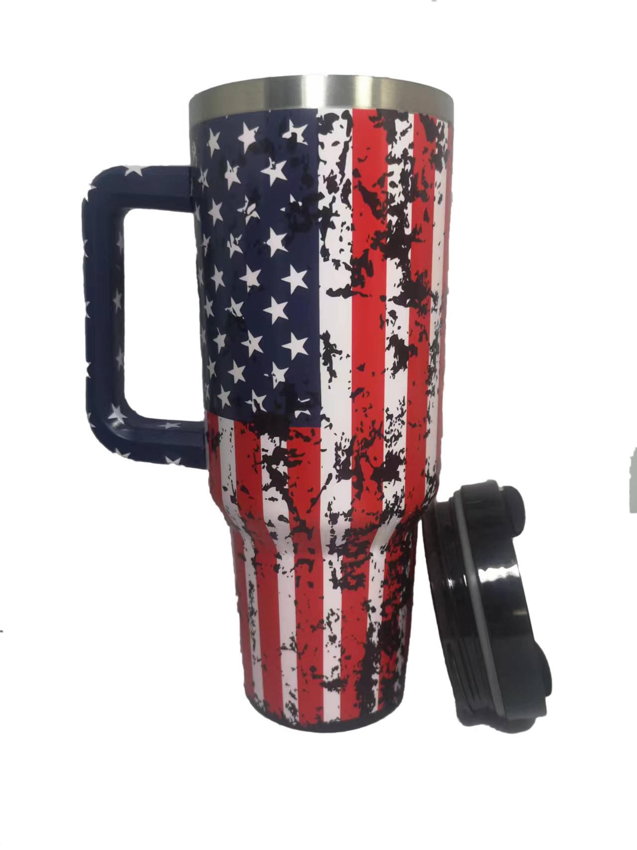 حار بيع 2 طرق للشرب بهلوان الفولاذ المقاوم للصدأ 40oz بهلوان مانعة للتسرب مع جدار مزدوج 13