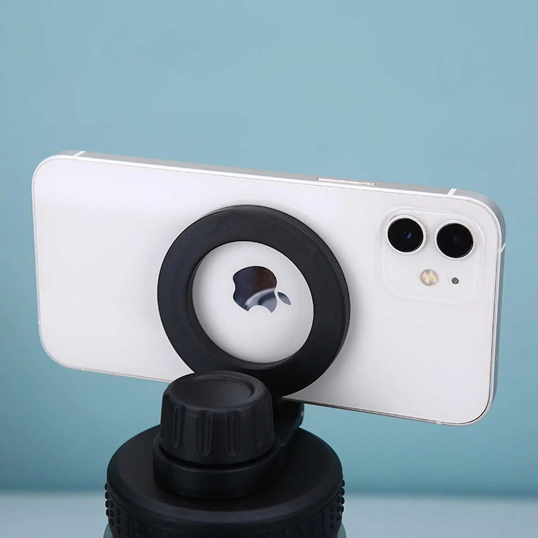 Nova garrafa de água magnética suporte do telefone vácuo garrafa de esportes aquáticos para ginásio superior com ímã suporte de montagem do telefone celular 12