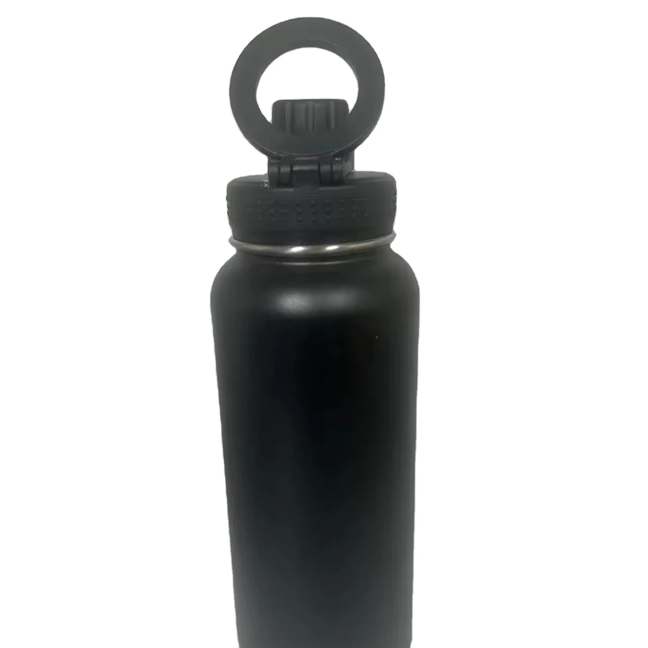 Nova garrafa de água magnética suporte do telefone vácuo garrafa de esportes aquáticos para ginásio superior com ímã suporte de montagem do telefone celular 15