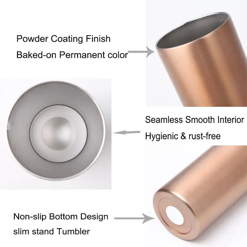 جديد 20 أوقية شخصية أكواب مياه ملونة التسامي مستقيم بهلوان كوب أكواب السفر مع القش جدار مزدوج فراغ معزول 11