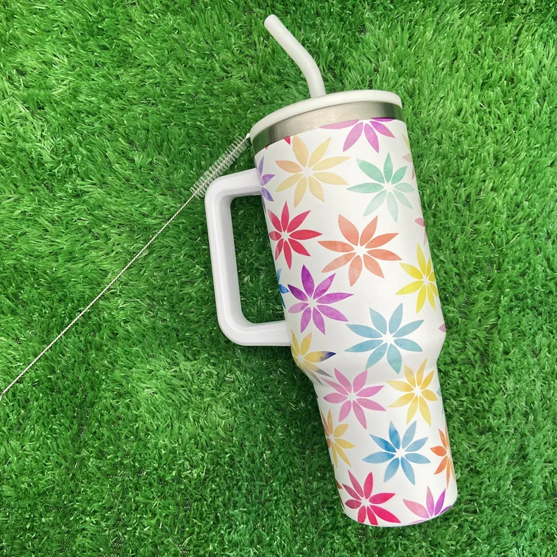 الجملة السائبة 40oz فراغ مزدوج الجدران الفولاذ المقاوم للصدأ بهلوان ورقة الألعاب النارية نمط بهلوان القدح 13