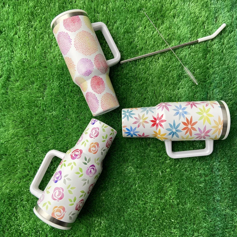 حار بيع ورقة الألعاب النارية سلسلة 40 أوقية الفولاذ المقاوم للصدأ بهلوان التسامي مع مقبض 16