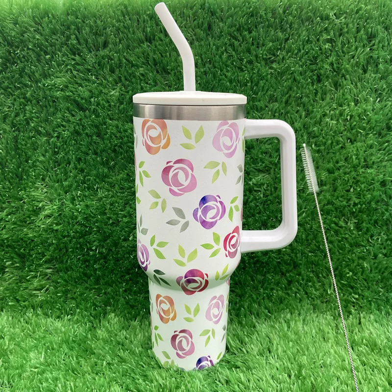 حار بيع ورقة الألعاب النارية سلسلة 40 أوقية الفولاذ المقاوم للصدأ بهلوان التسامي مع مقبض 11