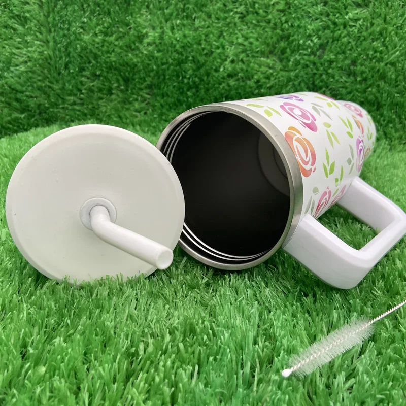 حار بيع ورقة الألعاب النارية سلسلة 40 أوقية الفولاذ المقاوم للصدأ بهلوان التسامي مع مقبض 15